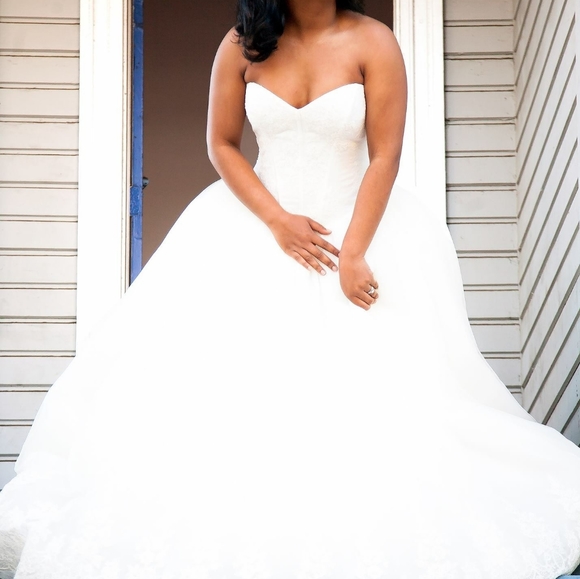 Truly Zac Posen Wedding Gown - Picture 3 of 4